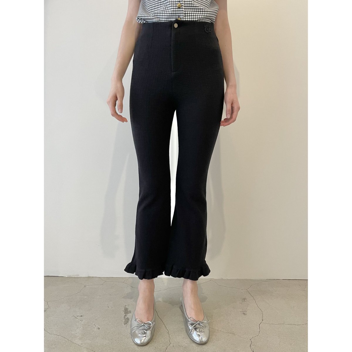 Eé frill pants black | épine 