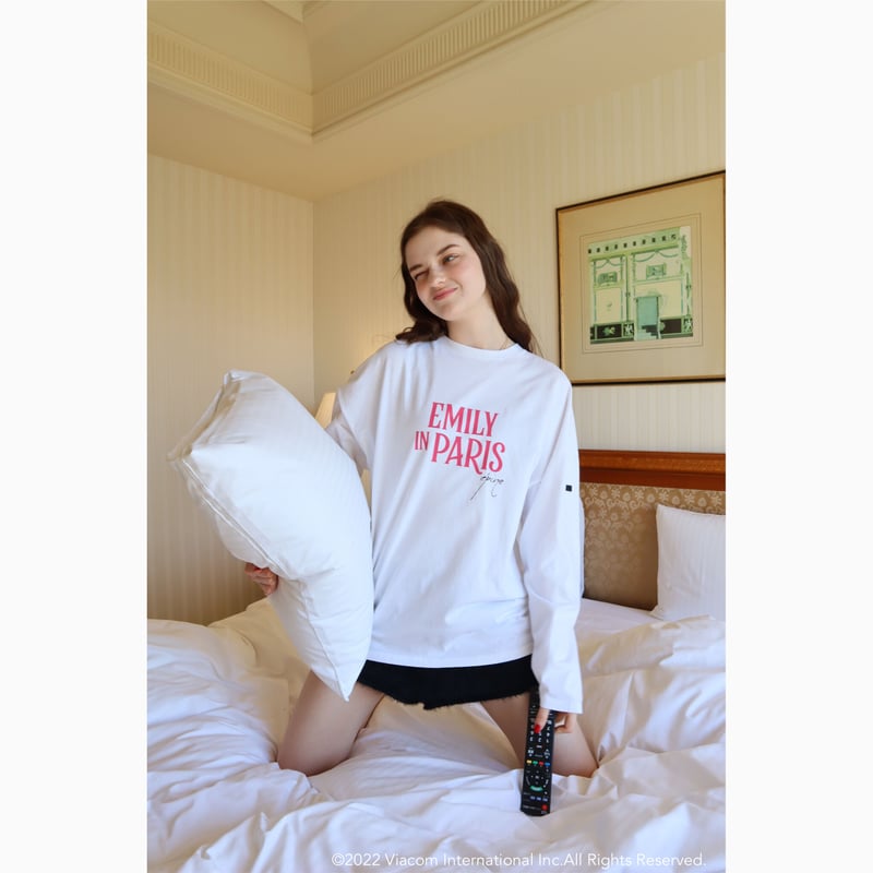 Emily in Paris×épine photograph long tee