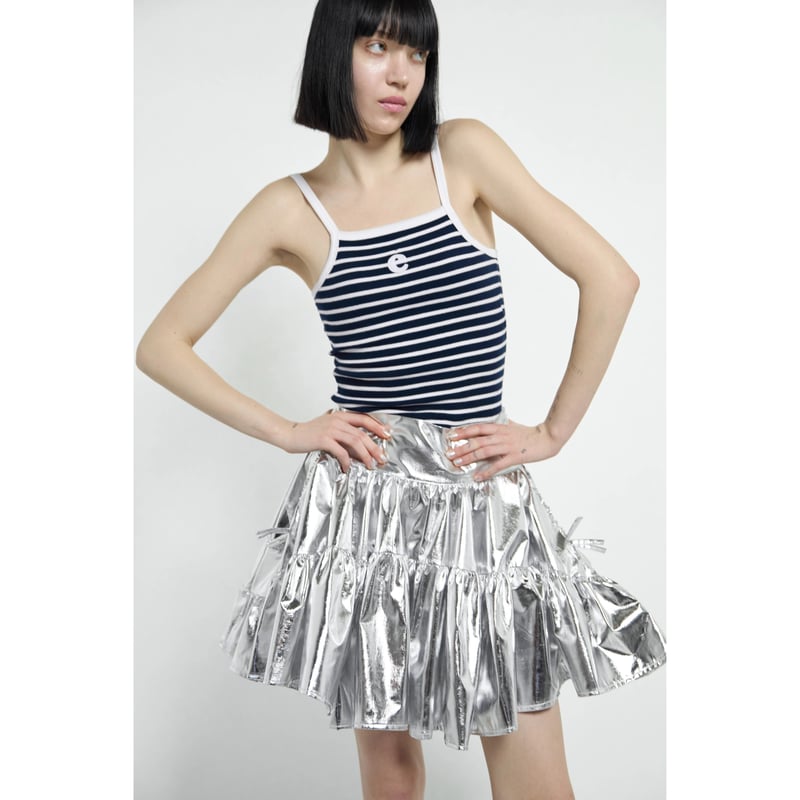 ribbon volume flare skirt（3color） | épine