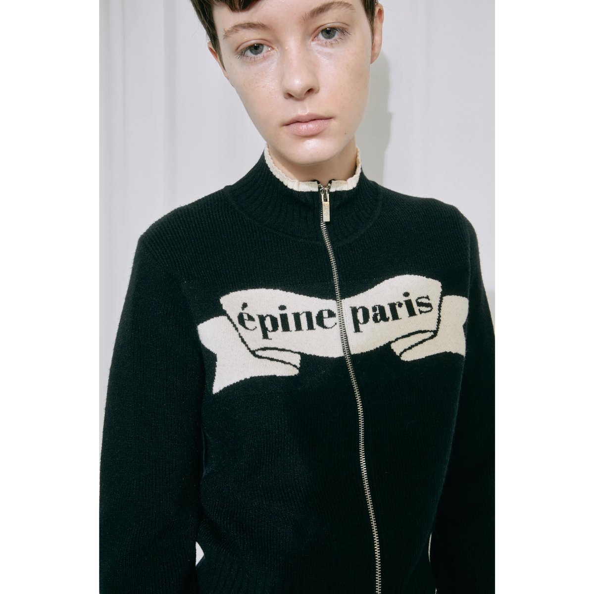 épine paris ribbon zip knit (3color) | épine épine paris ribbon zip knit (3color) | épine