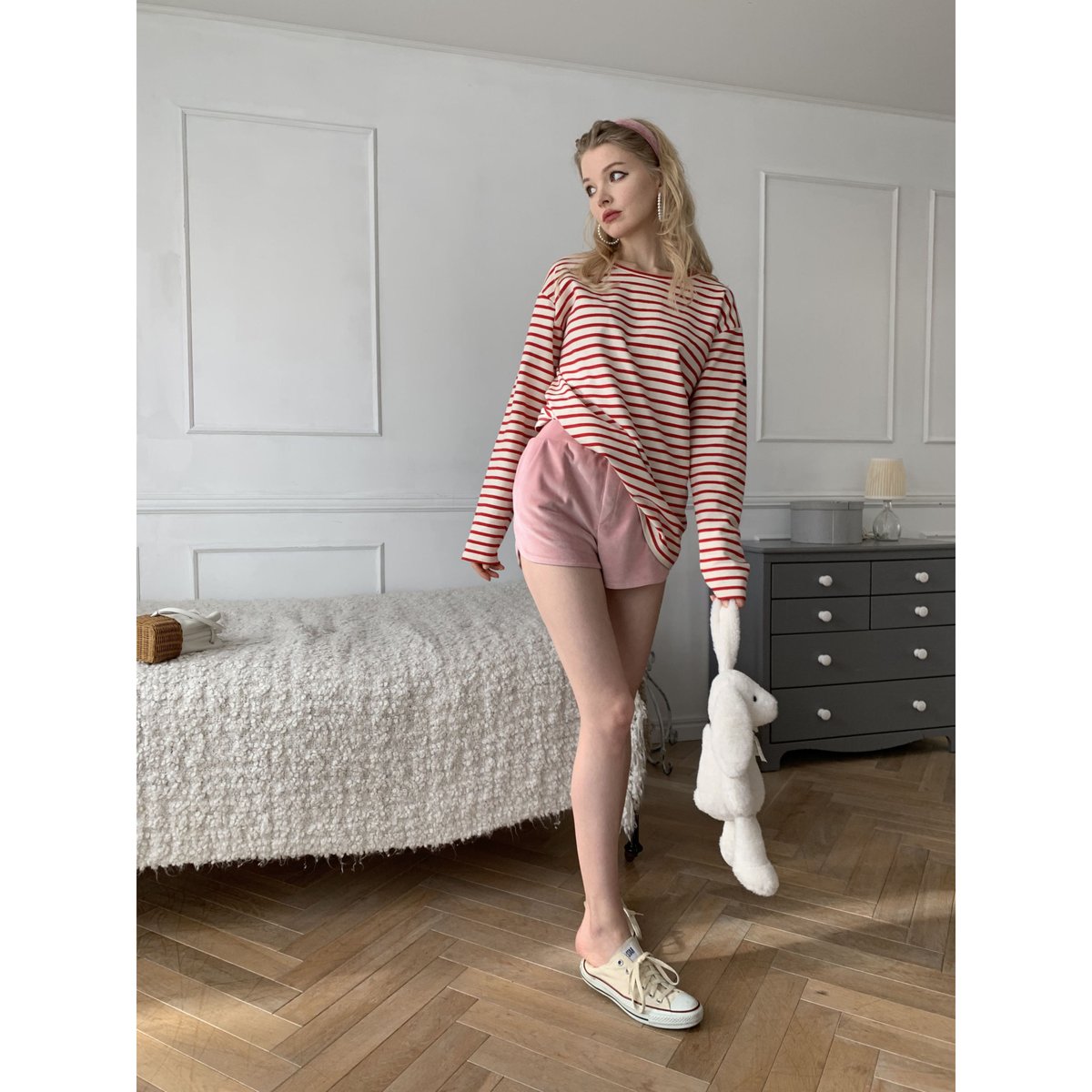 epine é botton border long tee é botton border long tee | épine