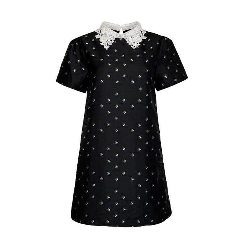 袖丈半袖最終off新品epine sister JacquardMini Dress