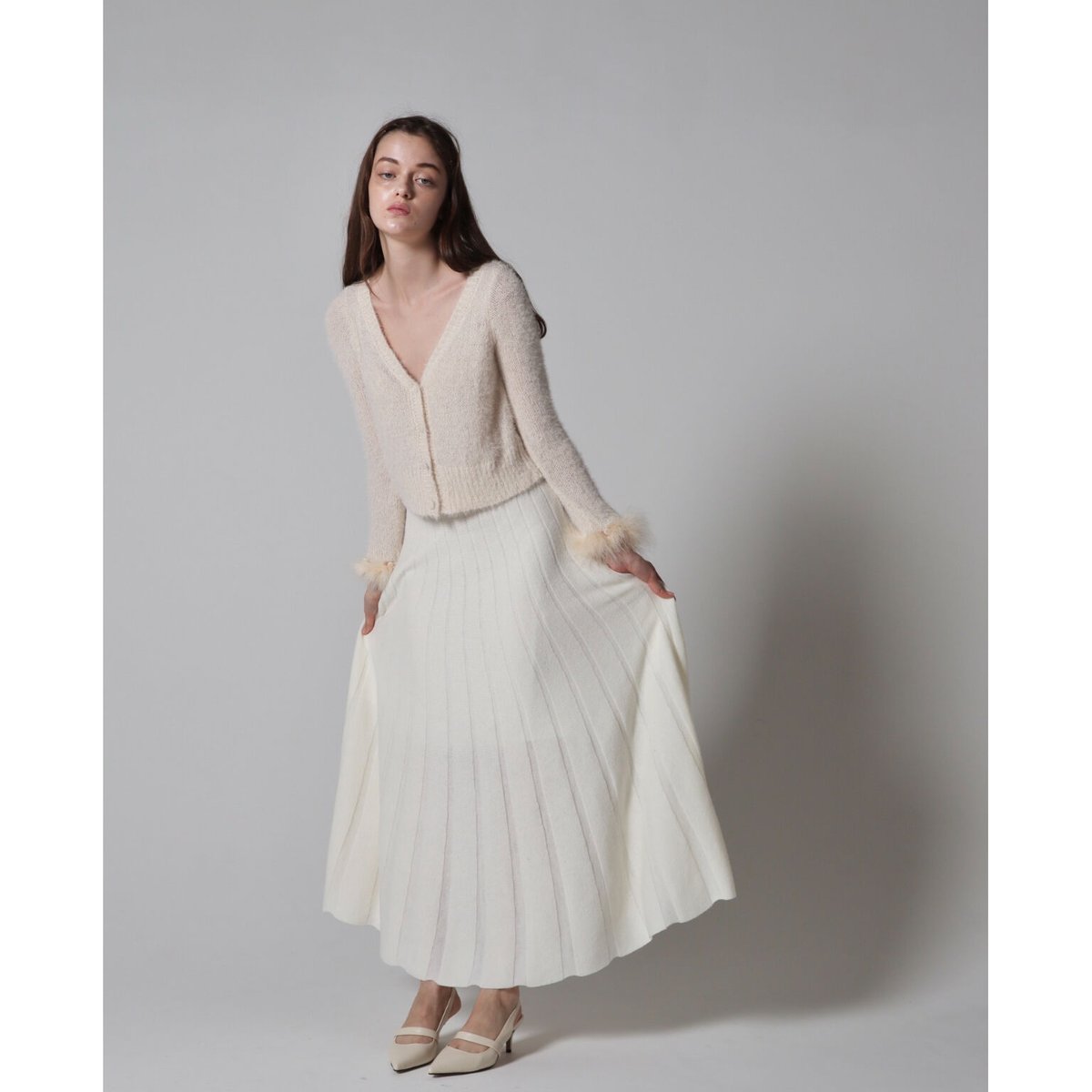 volume knit long skirt(3color) | épine volume knit long skirt(3color) | épine