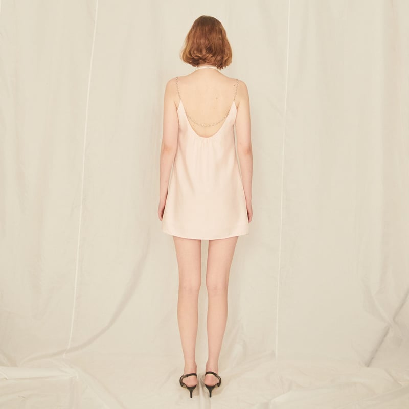 heart chain satin onepiece(2color) | épine heart chain satin onepiece(2color) | épine