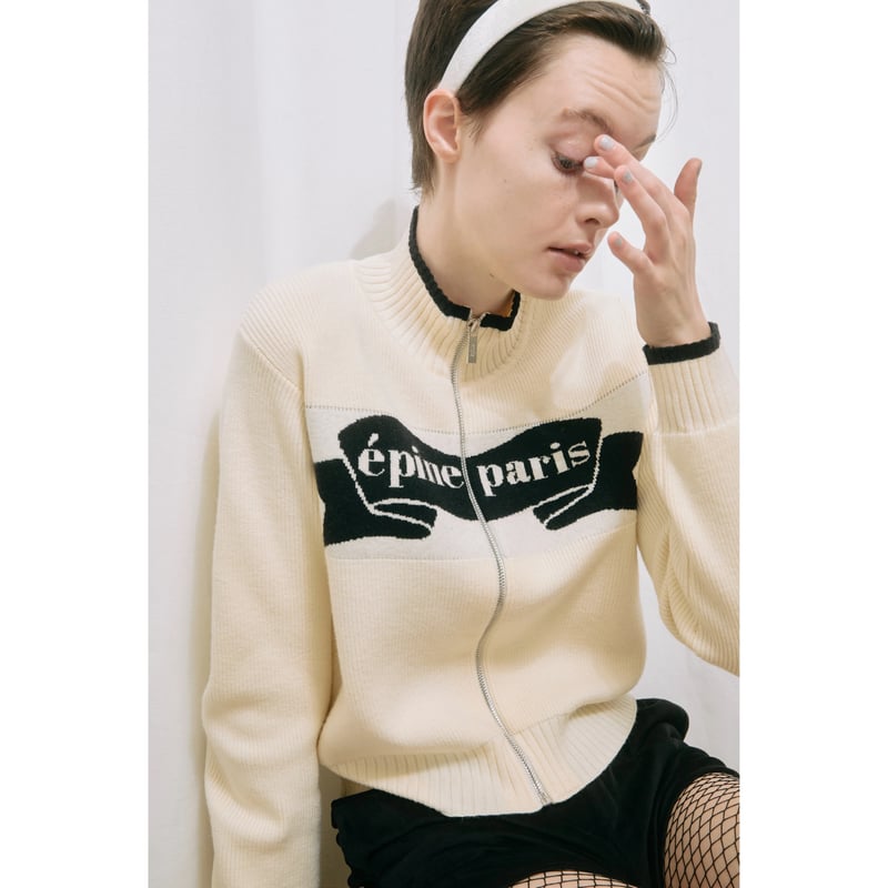 épine paris ribbon zip knit (3color) | épine épine paris ribbon zip knit (3color) | épine