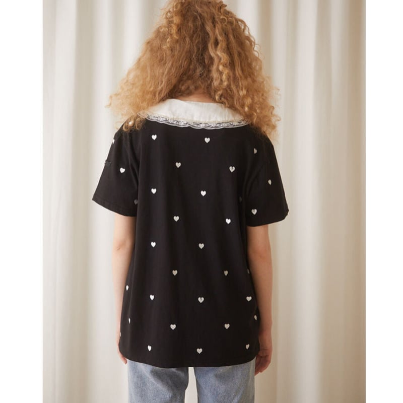 épine label Heart and Broken heart tee épine label Heart and Broken heart tee black |