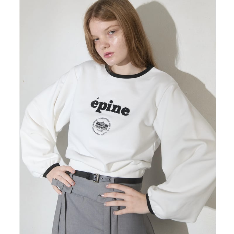 épine piping volume logo sweat（2color） | épine