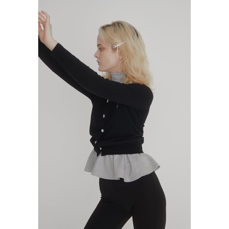 ÉPINE PARIS bijou cardigan black ÉPINE PARIS bijou cardigan black