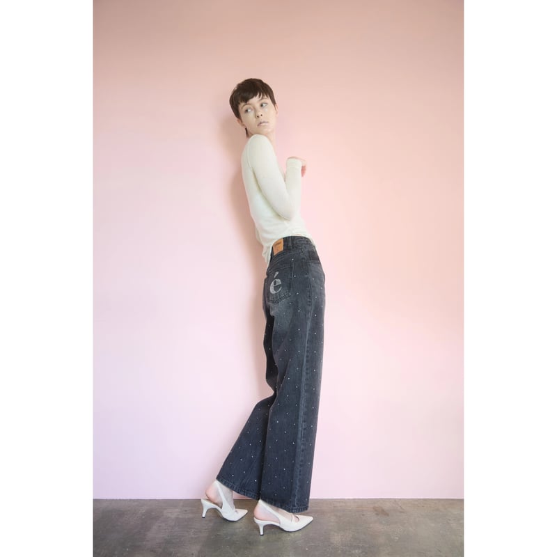 é rhinestone jeans(2color) | épine é rhinestone jeans(2color) | épine