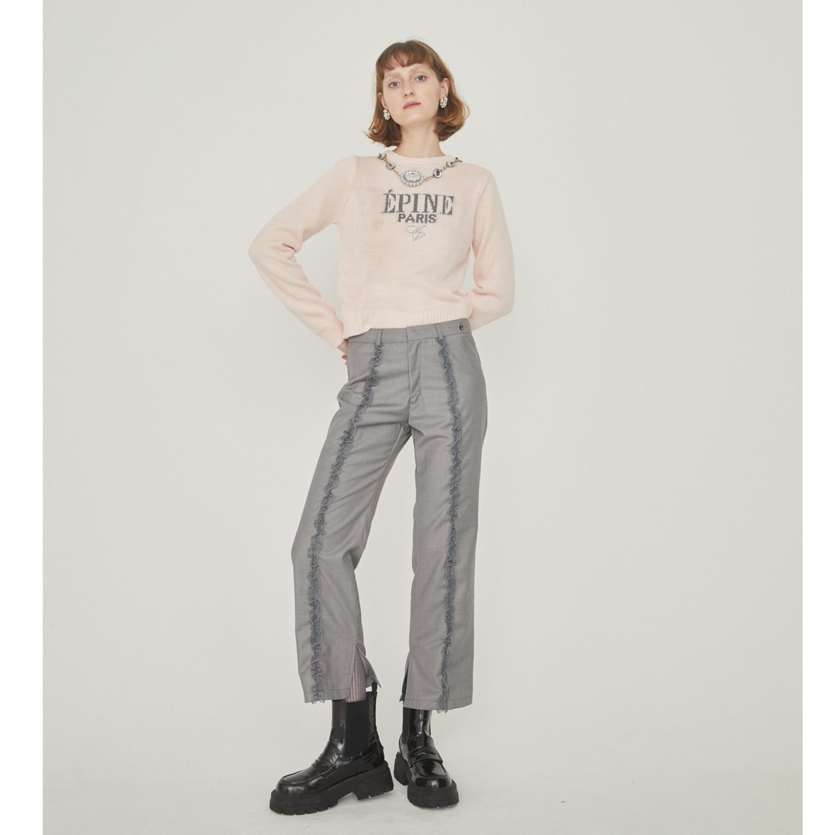 epine é frill skirt pants パンツ epine é frill skirt pants パンツ