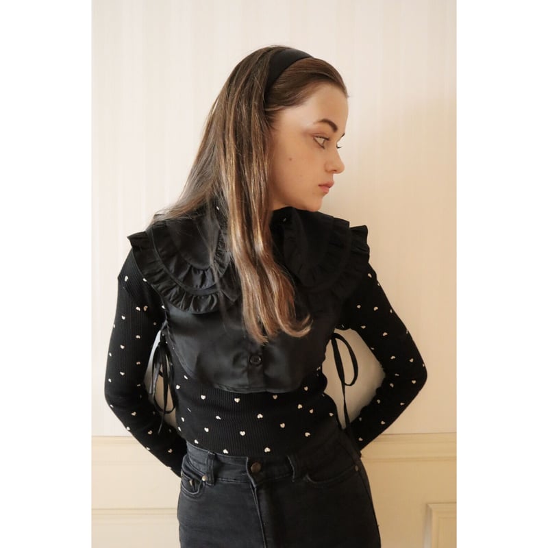 épine - épine label Heart high neck black épine label Heart high neck black | épine
