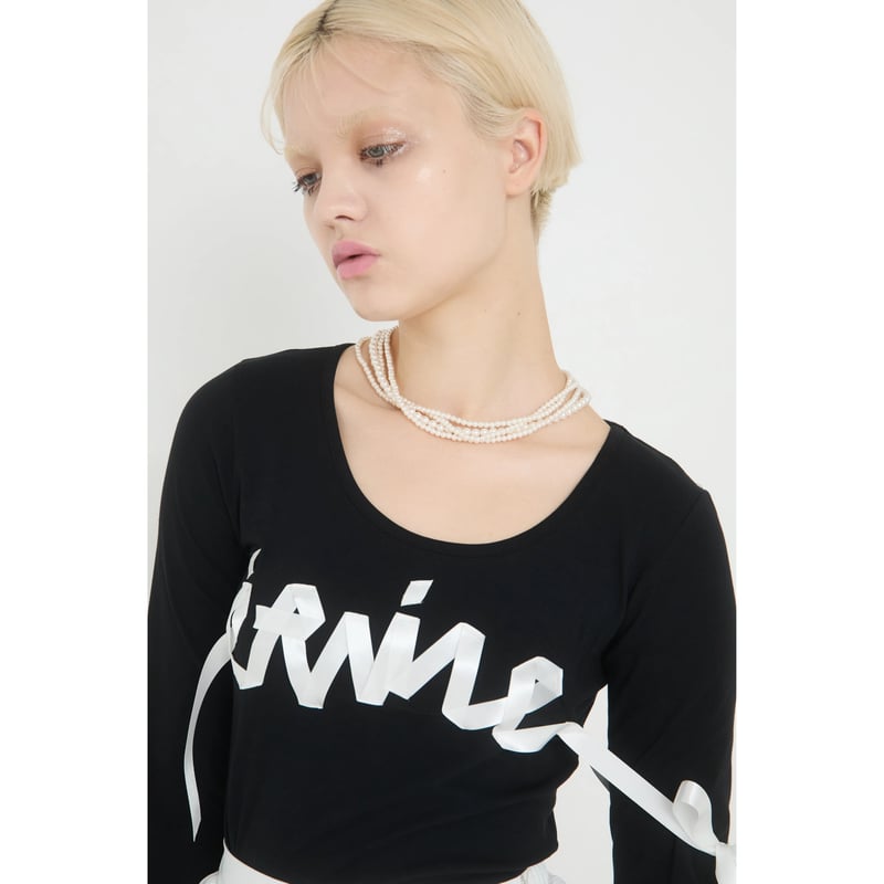 épine logo ribbon tops (2color) | épine épine logo ribbon tops (2color) | épine