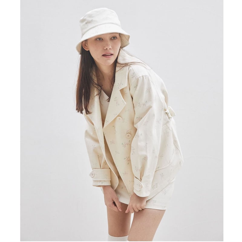 é belt jacket flower | épine é belt jacket flower | épine