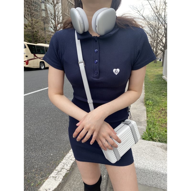 Eé ♡ polo onepiece (2color) | épine Eé ♡ polo onepiece (2color) | épine