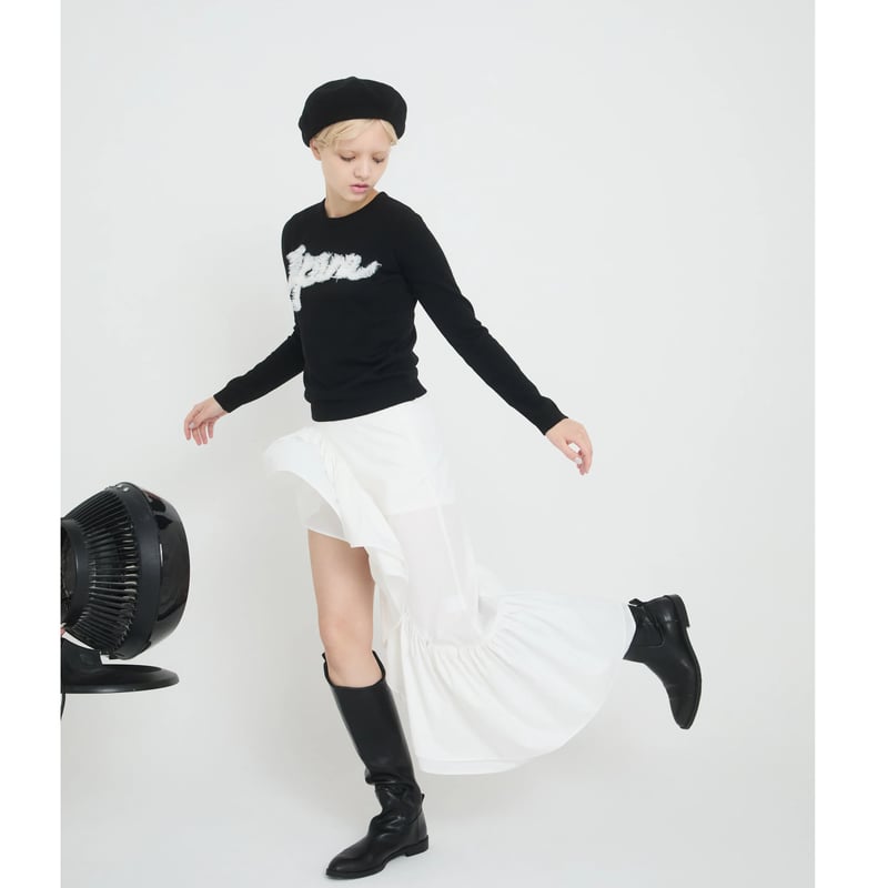 épine fur logo knit エピヌ épine fur logo knit（2 color） | épine