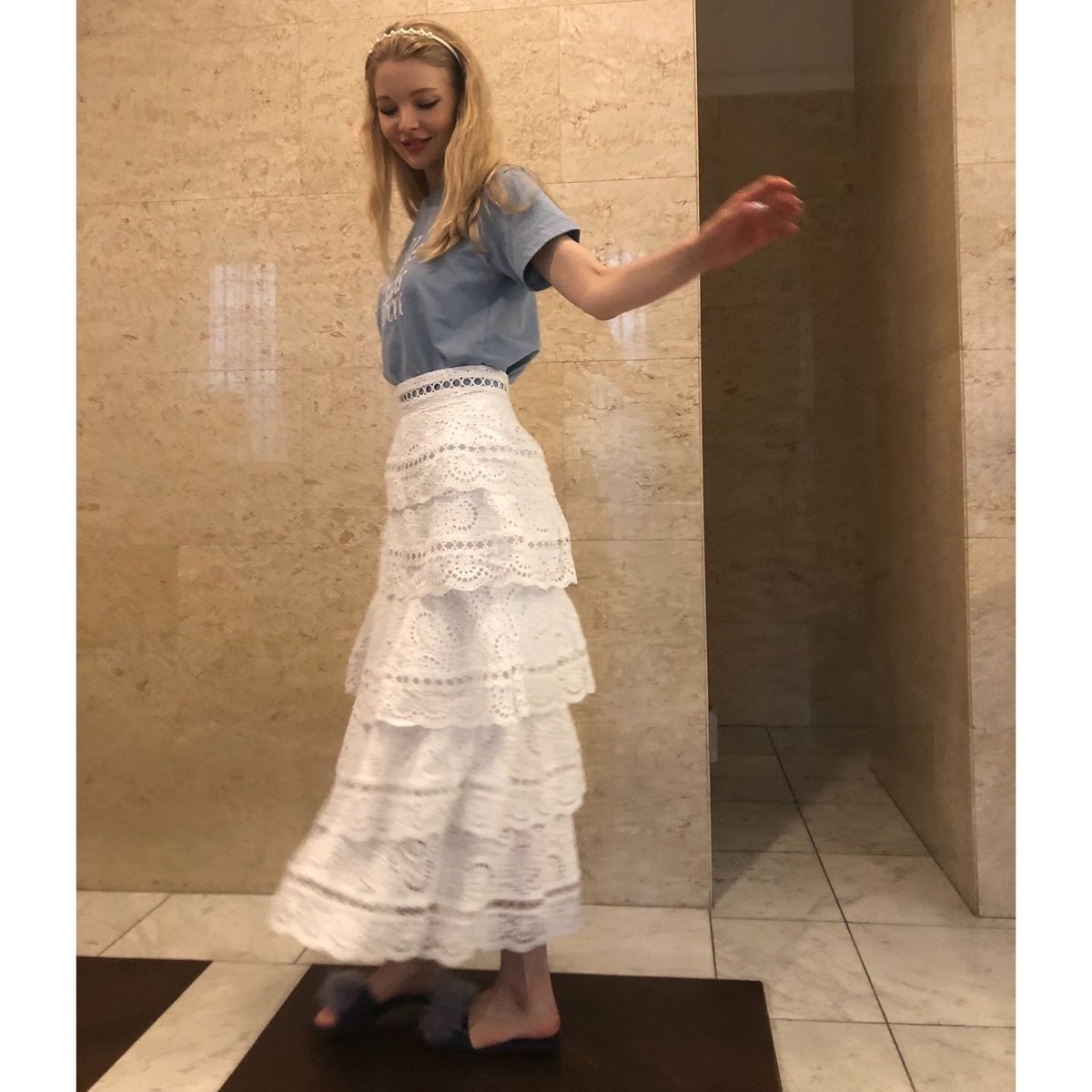 lace asymmetry frill skirt（2color） | épine