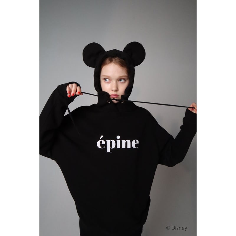 Mickey＞ ear design hoodie | épine 
