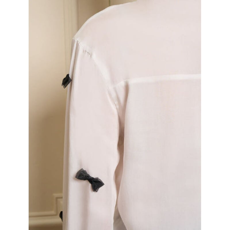sister jane】Dauphine Bow Shirt | épine