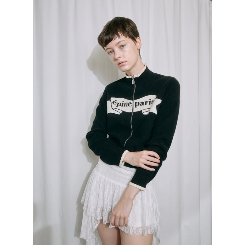 épine paris ribbon zip knit (3color) | épine épine paris ribbon zip knit (3color) | épine