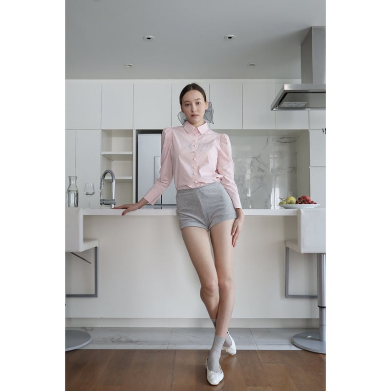 ÉPINE PARIS Pearl blouse baby pink | épine ÉPINE PARIS Pearl blouse baby pink | épine