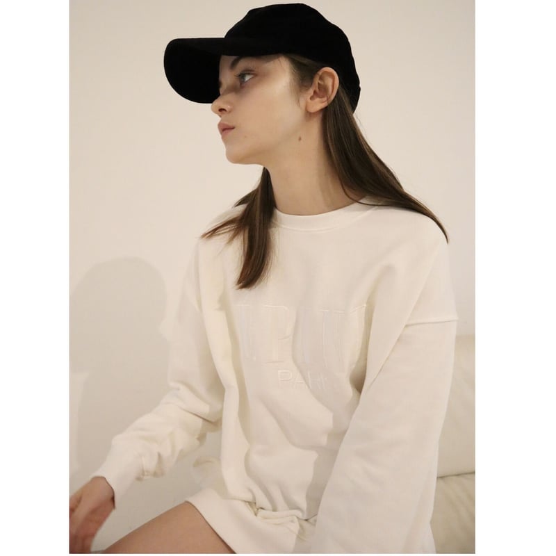 ÉPINE PARIS big sweat white×white | épine