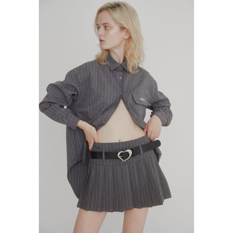 low pleats skirt（2color） | épine