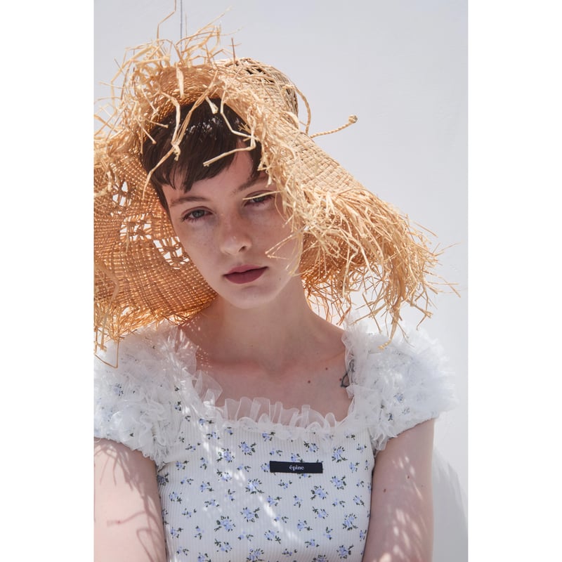 épine label tulle rib onepice(2color) | épine épine label tulle rib onepice(2color) | épine