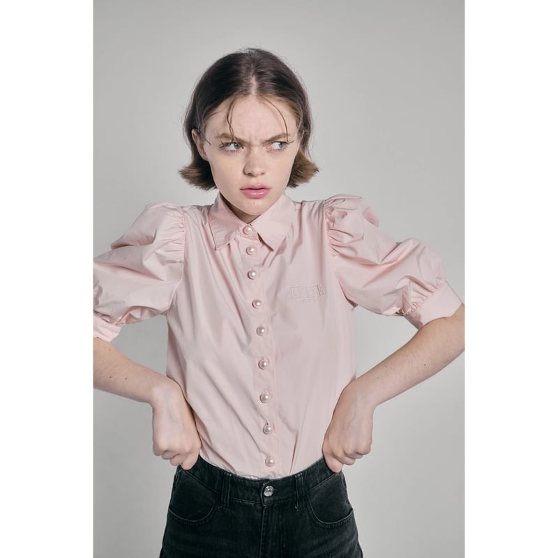 ÉPINE PARIS Pearl blouse summer ver（3color） | é