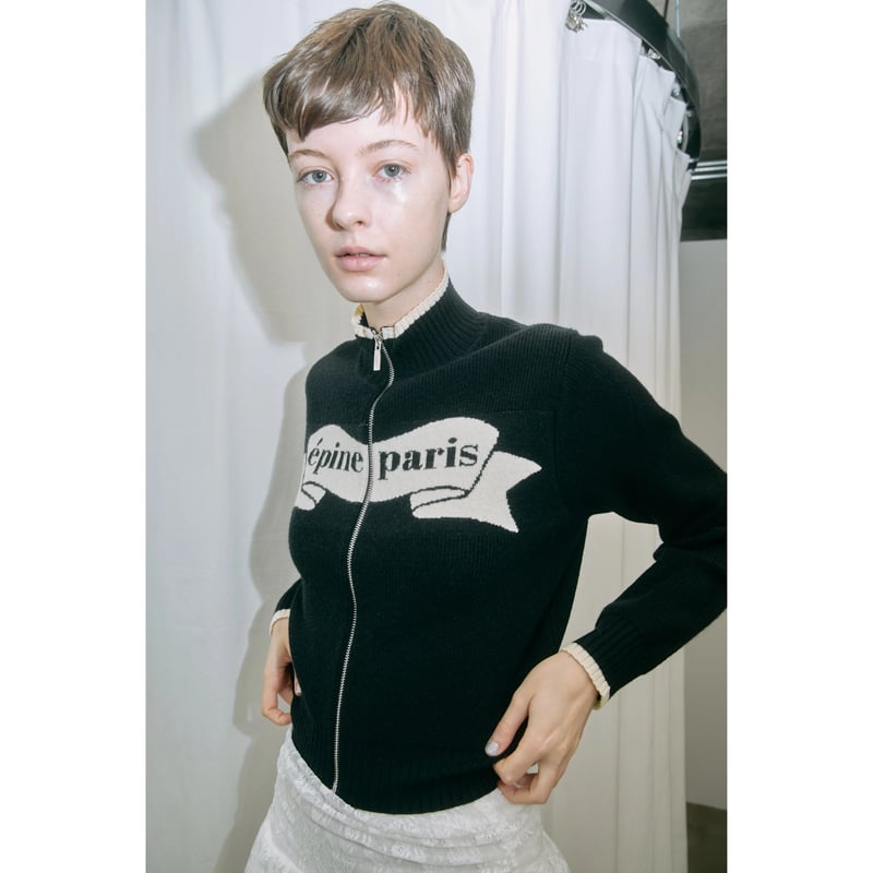 épine paris ribbon zip knit (3color) | épine épine paris ribbon zip knit (3color) | épine