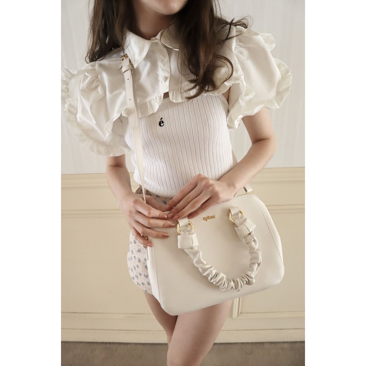 épine handle puff 2way bag | épine
