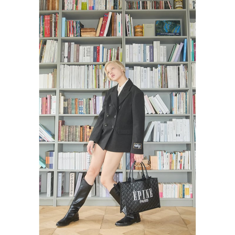 2024AW ver ÉPINE PARIS book tote bag medium qui 2024AW ver ÉPINE PARIS book tote bag medium qui