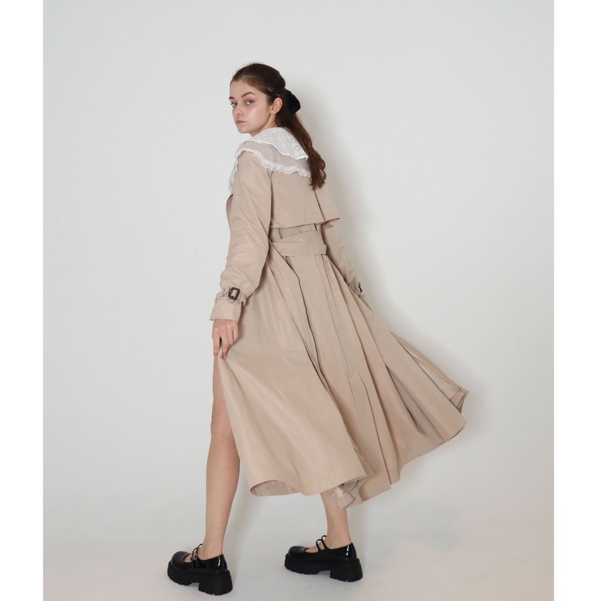 parisienne trench coat beige | épine