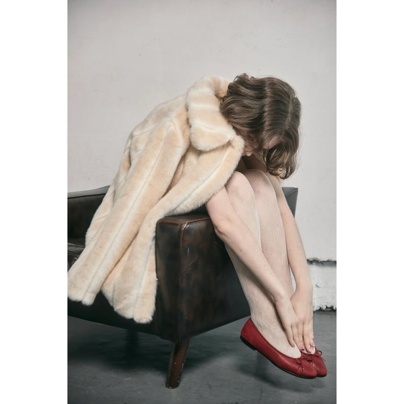 parisienne ribbon 2way fur coat | épine parisienne ribbon 2way fur coat | épine