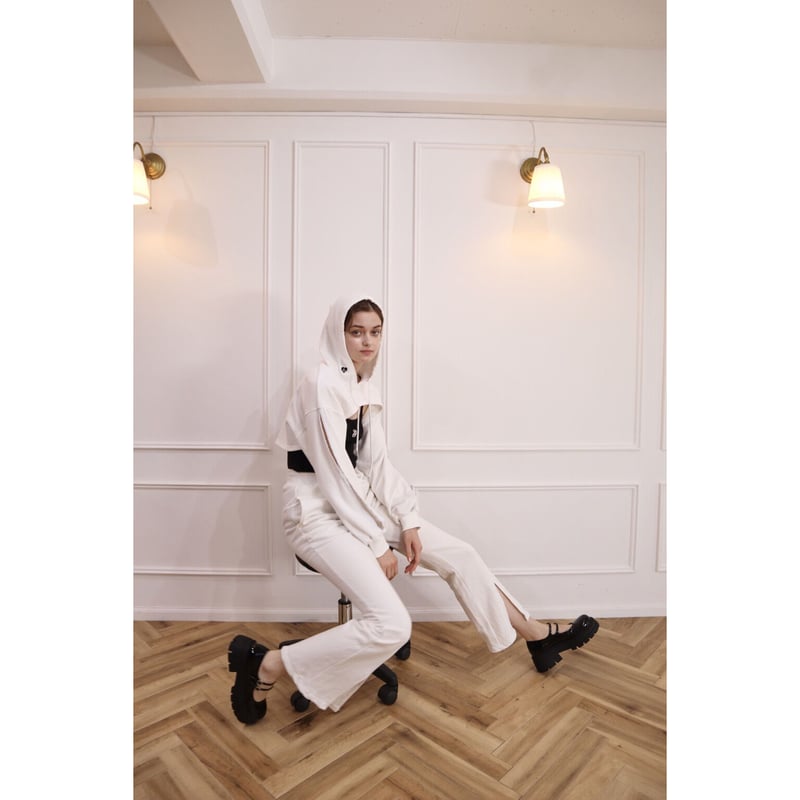 エピヌ フーディー é shaggy knit zipper hoodie （3color） | épine