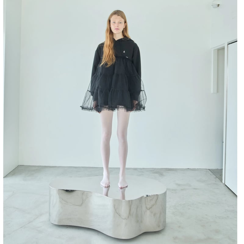 é volume tulle hoodie(2color) | épine é volume tulle hoodie(2color) | épine