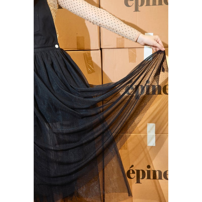 épine volume tulle dot salopette | épine épine volume tulle dot salopette | épine
