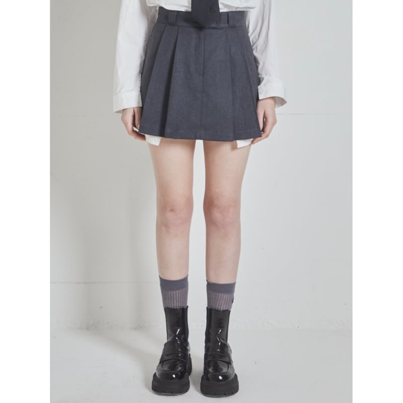 épine shirt pleats skirt pants（3color） | épine