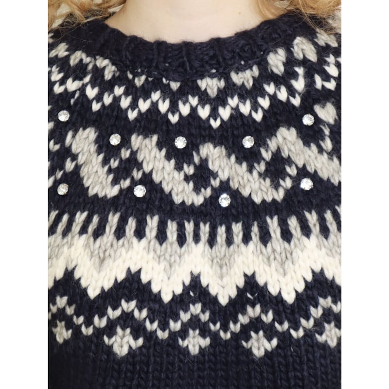 bijou Nordic knit （2color） | épine
