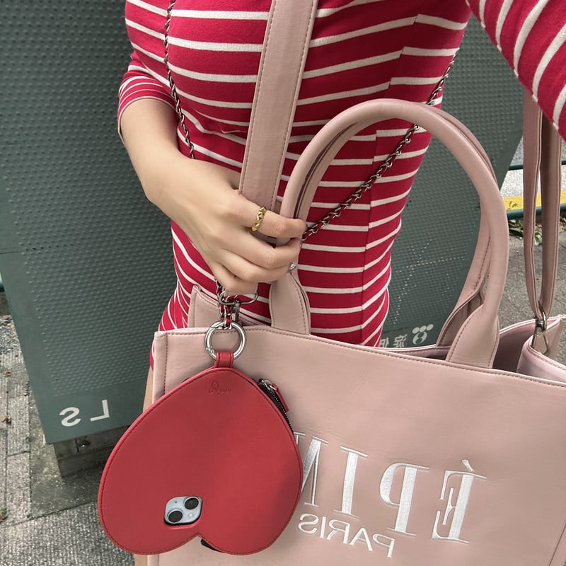 春のコレクション 【値下げ】エピヌ pink large bag tote book