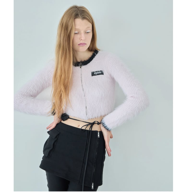 épine label shaggy zip cardigan (3color) | épine épine label shaggy zip cardigan (3color) | épine