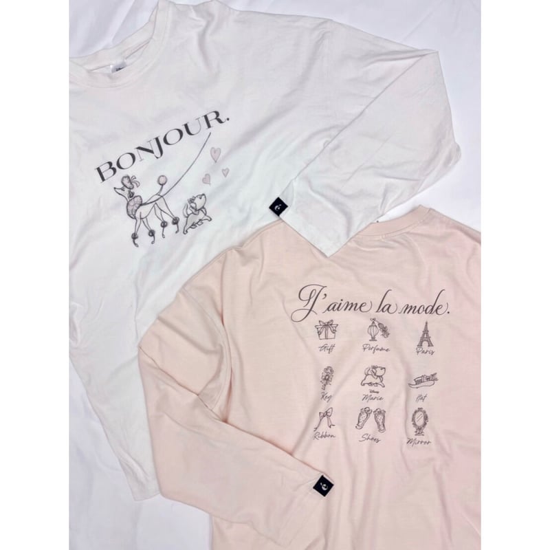epine ＜Disney Marie＞Bonjour long TEE Disney Marie＞Bonjour long TEE（2color） | épine