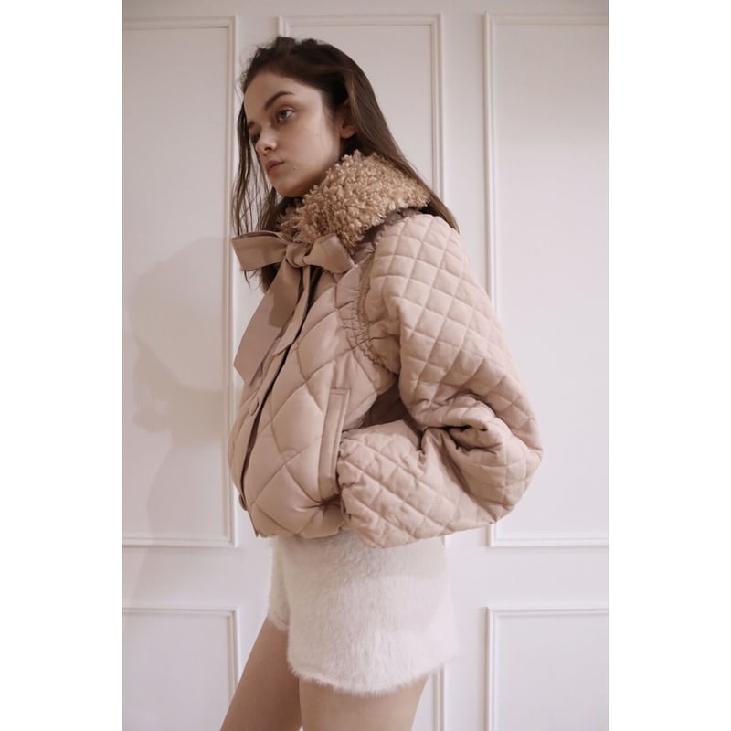 エピヌepine É RIBBON MUFFLER DOWN COAT ダウン é ribbon muffler down coat（4color） | épine