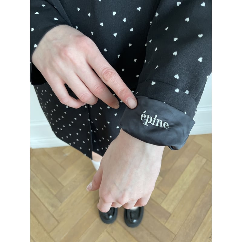 épine arm logo jacket heart | épine épine arm logo jacket heart | épine