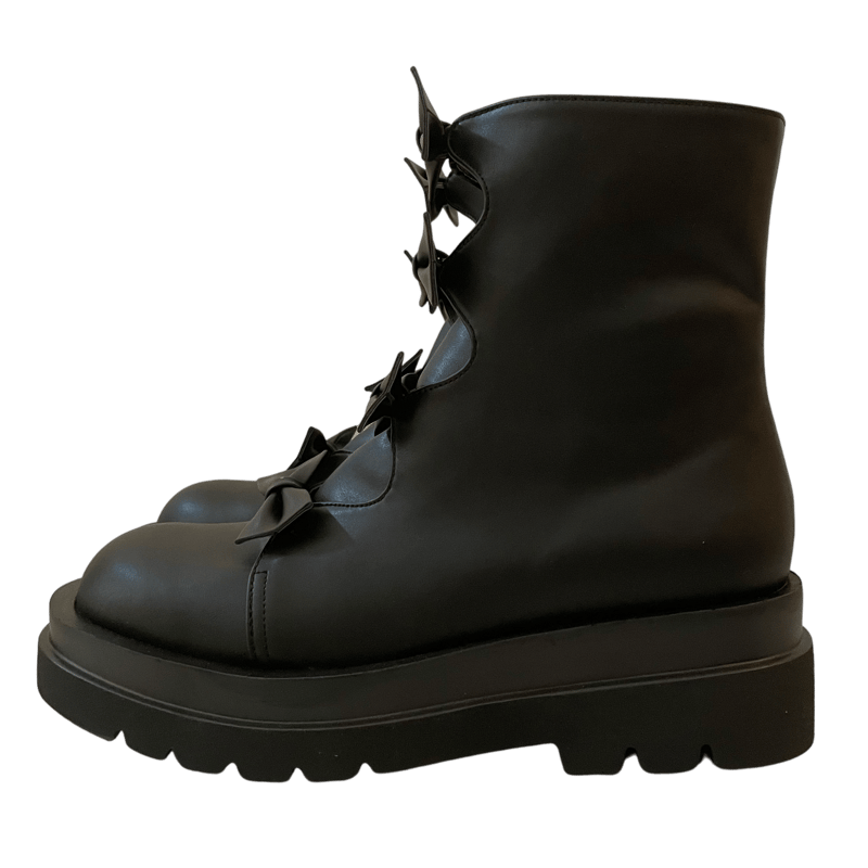 ribbon goa boots | épine