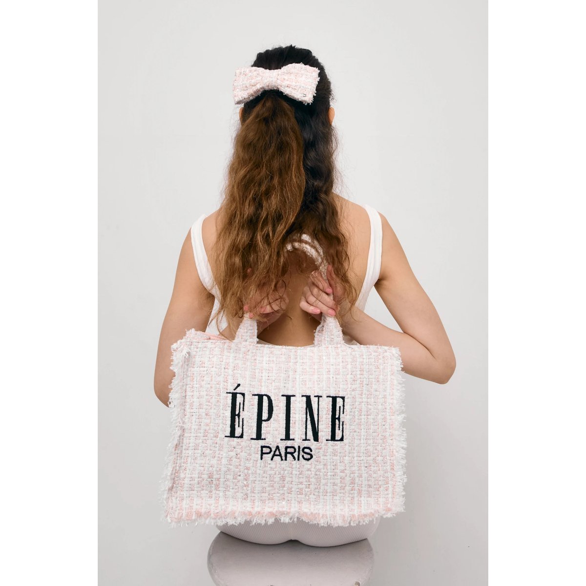 2024SS ver ÉPINE PARIS book tote bag medium（3co