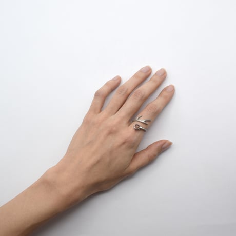 Deer ring L rutile quartz