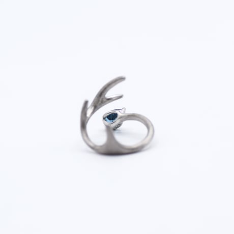 Deer ring R london blue topaz