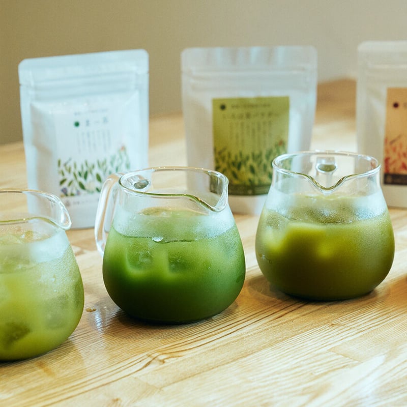 鮮やかな緑／最上級の旨味と香り＞ 有機緑茶パウダーもりまっ茶50g