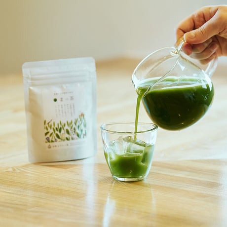 ＜鮮やかな緑／最上級の旨味と香り＞ 有機緑茶パウダーもりまっ茶50g