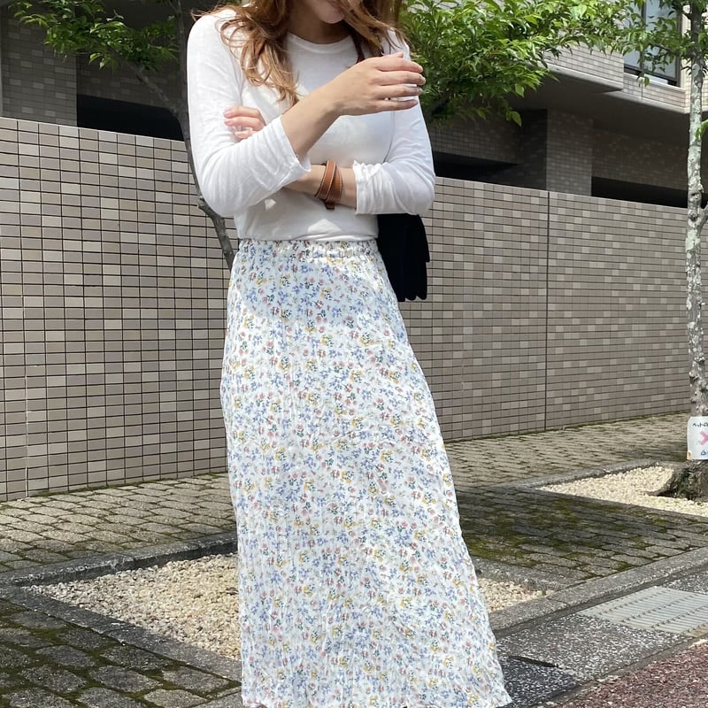 Flower long skirt | ONniii